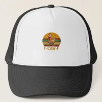 F-Caw-F Chicken Humor Essential Minimal Clean Trucker Hat