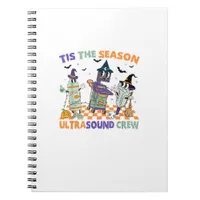 Halloween Sonography Retro Tis The Season Ultrasou Notebook
