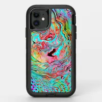 Tranquility Abstract Fluid Art    OtterBox Defender iPhone 11 Case