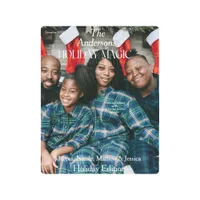 Holiday Magic Magazine Photo cover Metal Print