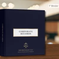 Simple Elegant Law Firm Binder