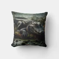 Alligator-Inspired Pillow 