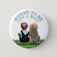 Mommy to be Baby Shower Button