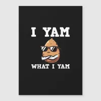 I Yam What I Yam Humorous V-Neck