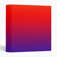 Spectrum of Horizontal Colors -1 3 Ring Binder