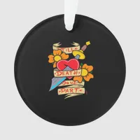 Till Death Do Us Part Vintage Tattoo Classic Ornament