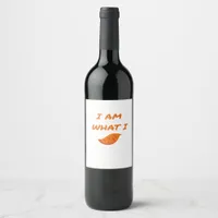 I'm What I Yam Classic Wine Label