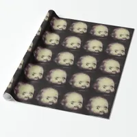 Creepy Doll Wrapping Paper