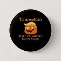 Trumpkin Halloween – Make Halloween Great Again Pu Button