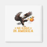 No Kings In America We The People Political Retro  Magnet