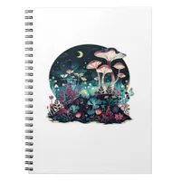 Cottagecore And Aesthetic Goblincore Mushroom Fair Notebook