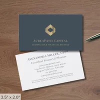 Modern Elegant Luxury Logo Business Card