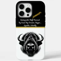 Buffalo Head: Strength and Beauty iPhone 16 Pro Max Case