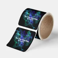 Abstract Vapor  Square Sticker