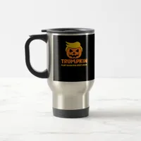 Trumpkin Make Halloween Great Again Jack O Lantern Travel Mug