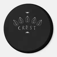 (Fake Band) Cottagecore Classic Magnet