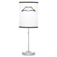 Bone Hands Heart Classic Style Table Lamp