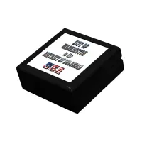 City of Washington in the District of Columbia USA Keepsake Box