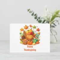 Thanksgiving Holiday Card