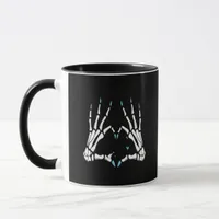 Skeleton Hand Classic Halloween Mug