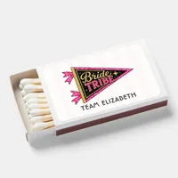 Bride Tribe Personalized Las Vegas Bachelorette Matchboxes