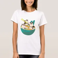 Pandas in Ramen T-Shirt