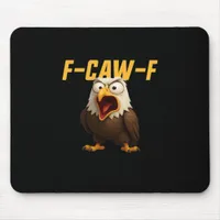 F-Caw-F Funny F-Caw-F Gear Creative Style Mouse Pad