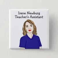 Personalized Teacher's Assistant Identification Button