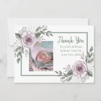 Thank You Notes with New Baby Photo