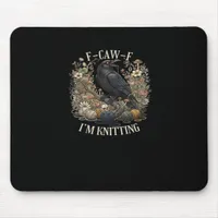 F-Caw-F I'm Knitting Creative Casual Mouse Pad