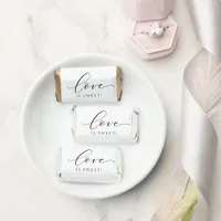 Love is Sweet Elegant Bridal Shower Candy Favors