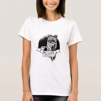 She is a bad alpaca mom T-Shirt