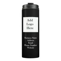 Add your Business Logo or Sports Team Logo Thermal Tumbler
