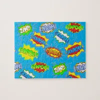 Superhero Super Powers Colorful Kid's Jigsaw Puzzle