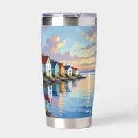 Coastal Themed | Beach Homes on the Bay   Insulated Tumbler