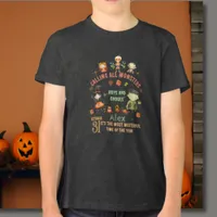 Calling All Monsters Halloween T-Shirt Tri-Blend Shirt