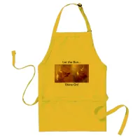 Shine On Me German Shepherd Adult Apron