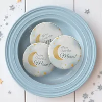 We're Over the Moon Blue Boy Baby Shower Treats Chocolate Covered Oreo