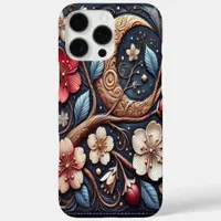 Blooming Cherry Tree Artwork iPhone 16 Pro Max Case