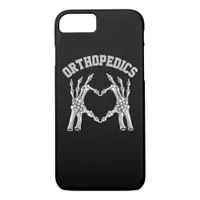 Orthopedics Skeleton Hand Heart Ortho Nurse Rn Cre iPhone 8/7 Case