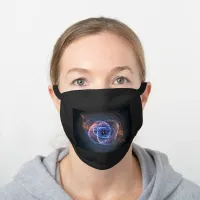 Cat's Eye Nebula (NGC 6543) Spherical Bubble, ZGOS Black Cotton Face Mask