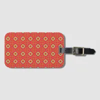 Christmas Holiday Charm Pattern 01 -  Luggage Tag