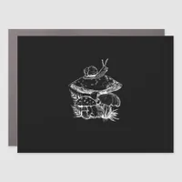Cottagecore Aesthetic Mushroom Snail Fungi Goblinc Car Magnet