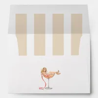 Champagne Bridal Envelope