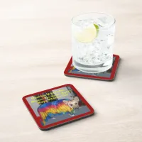 Mother's Day Modeling Clothes Beverage Coaster