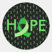 HOPE Lyme Disease Ribbon Sticker