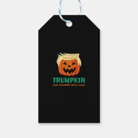 Trumpkin Make Halloween Great Again Quote Gift Tags