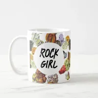 Rock Girl Funny Vintage Rock & Crystal Coffee Mug