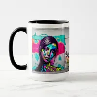 Show off your True Colors | Graffiti Ai Generated  Mug