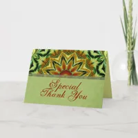Tropical Thank You Card